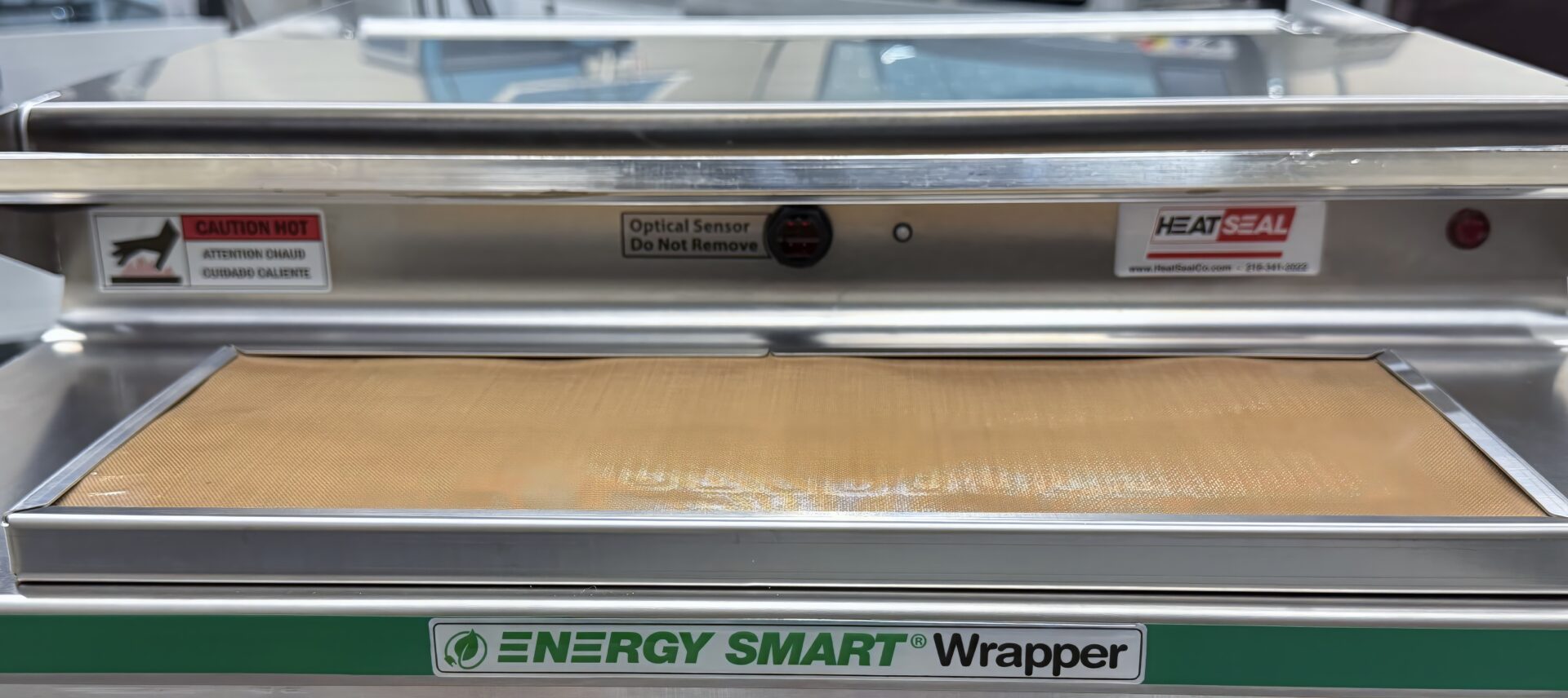 Seal Plate Assembly without cover on as seen on the Energy Smart 750ES Wrapper.