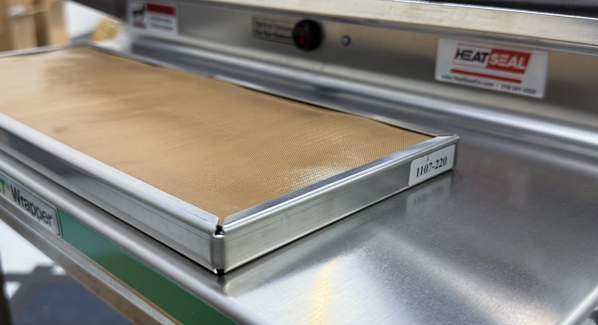 Seal Plate Assembly without cover on as seen on the Energy Smart 750ES Wrapper